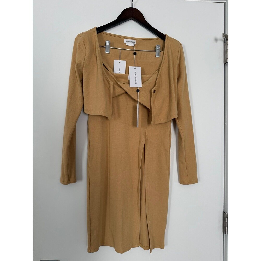 Lovers & Friends Tan Knit 3 Piece Set - NWT